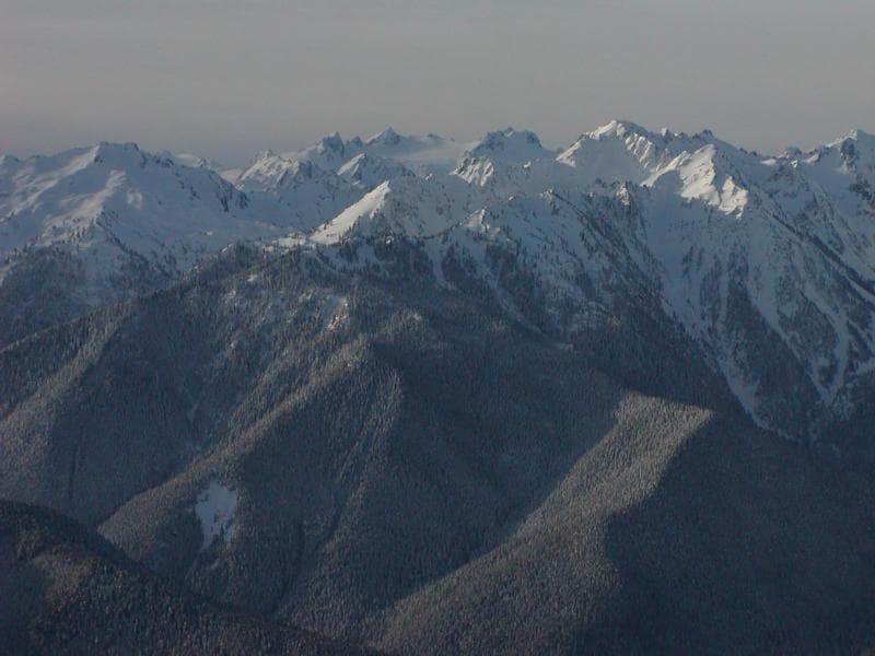 El Parque Nacional Olímpico ofrece una amplia belleza natural, incluyendo picos nevados, vastos trechos de maduras forestas y arboledas, escarpadas playas vírgenes y hasta un clima de bosque tropical con lluvias durante todo el año. Es un destino ideal para quienes disfrutan de acampar, hacer montañismo, salir en caminatas o excursiones con mochila, navegar en kayak por el océano o simplemente disfrutar de las magníficas vistas. Está ubicado en el estado de Washington, al oeste de Seattle.