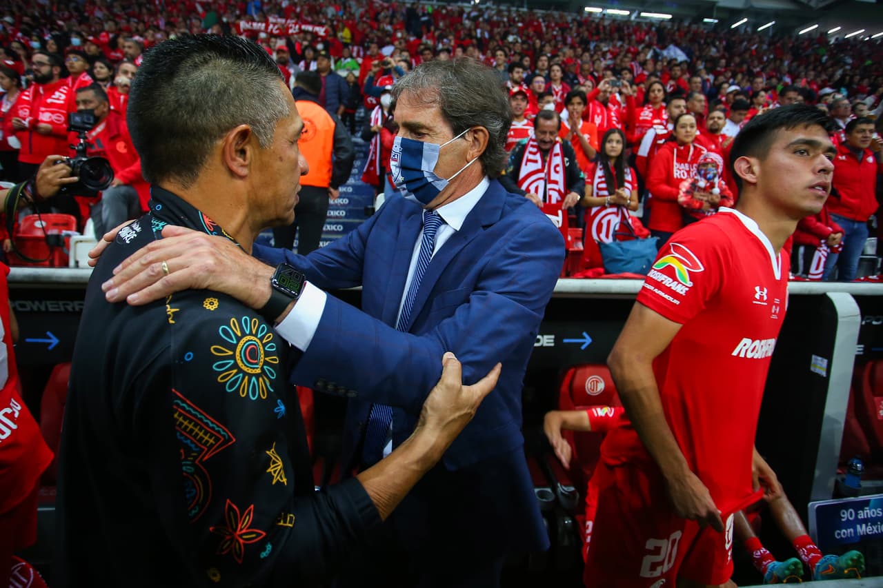 Pachuca goleó al Toluca en el Estadio Nemesio Diez por 1-5 en la Final de ida del Apertura 2022 de la Liga MX.