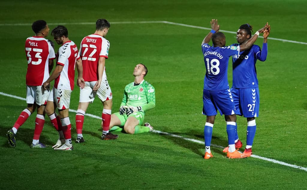 Duffy (48’) y Camps (58’) marcaron por los locales; Richarlison (22’, 34’), Iwobi (49’), Bernard (73’) y Kean (90+4’) marcaron por Everton.