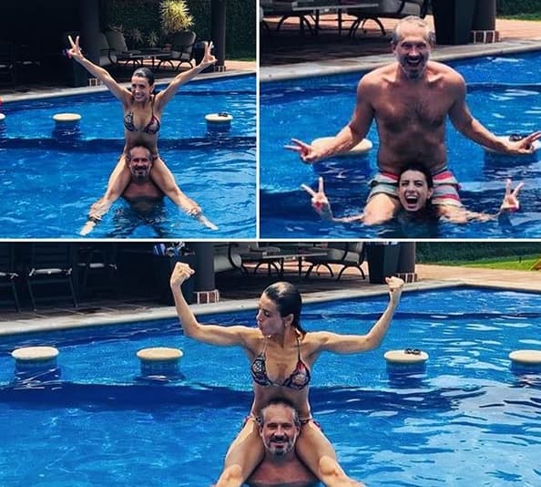 "Yo siempre digo que para que un matrimonio funcione y dure mucho tiempo
<b><a href="https://www.univision.com/shows/despierta-america/tras-haber-pasado-momentos-dificiles-arath-de-la-torre-tiene-un-deseo-especial-en-este-cumpleanos-video" target="_blank">tienes que tener ganas</a></b> y nosotros siempre tenemos ganas de estar siempre juntos", aseguró.