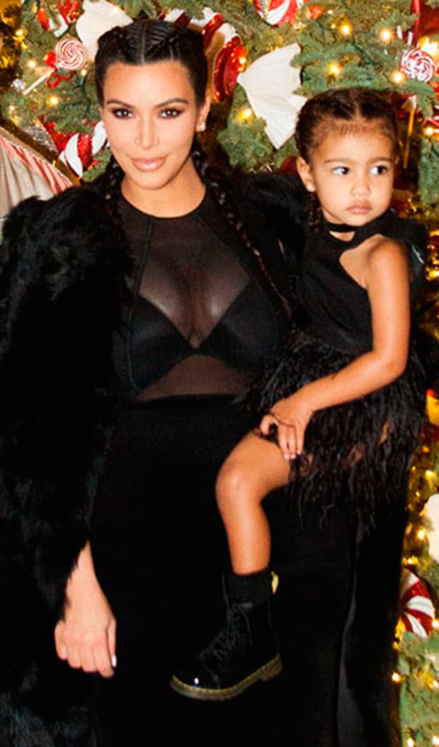 En el 2013 Kim Kardashian se convirtió en madre por primera vez, de North West, cuyo nacimiento ocurrió cinco semanas antes de lo previsto.