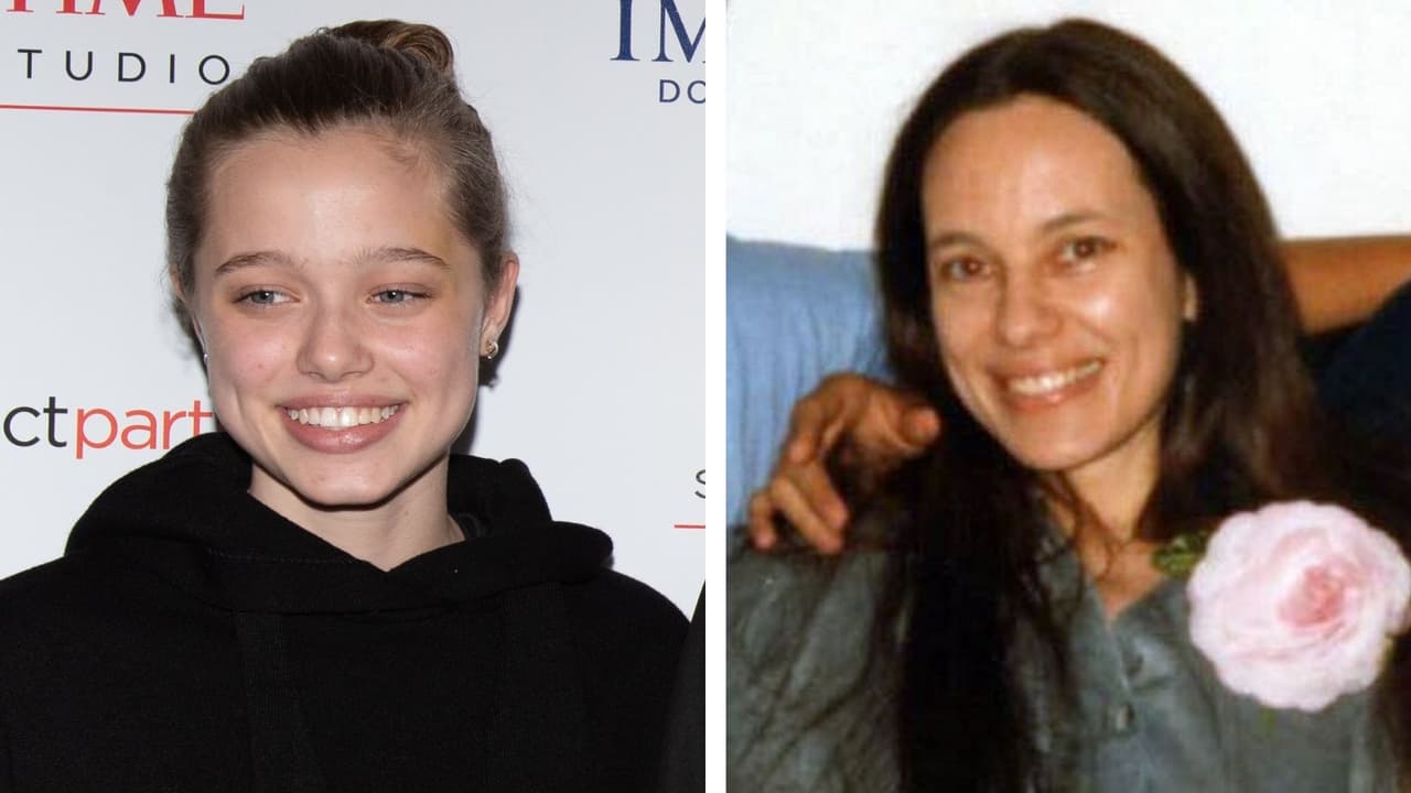 Shiloh Jolie Pitt y Marcheline Bertrand