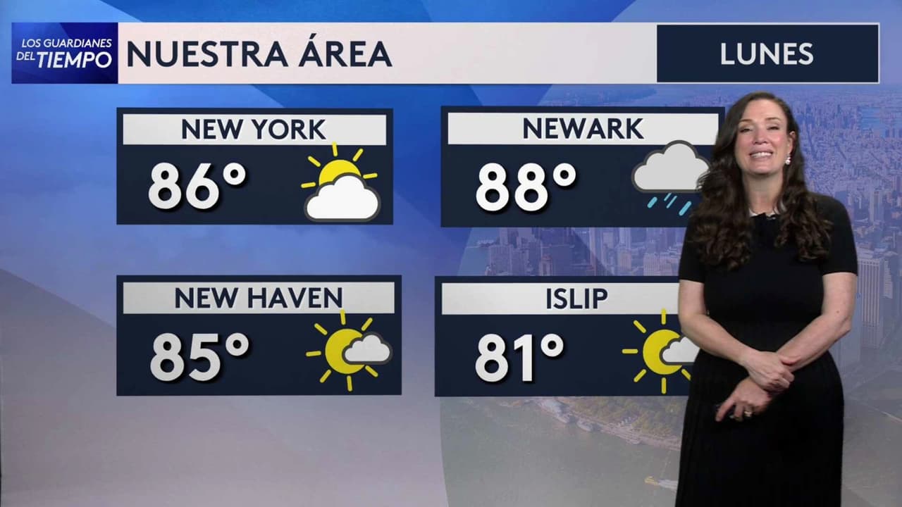 Pronóstico del tiempo hoy en Nueva York: Día soleado con aumento en las temperaturas; el termómetro alcanzará 86 °F