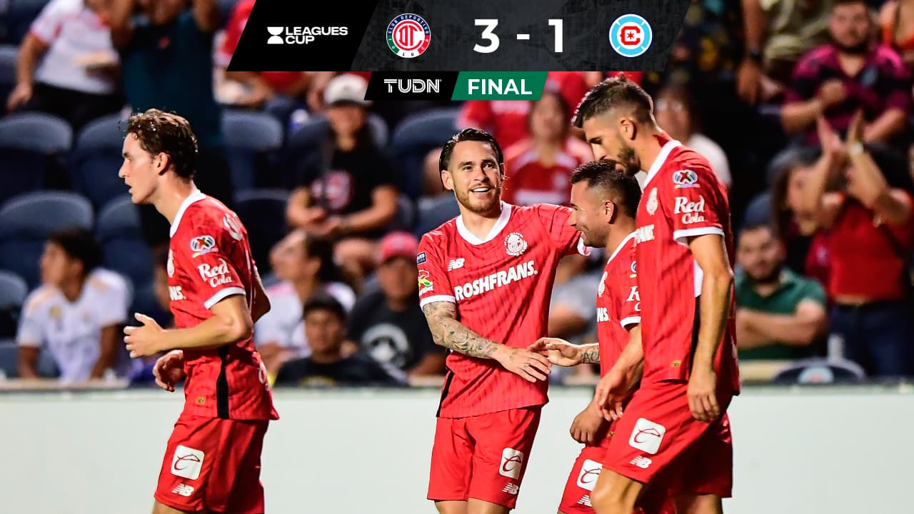Toluca debuta en la Leagues Cup, elimina a Chicago Fire y avanza de ronda