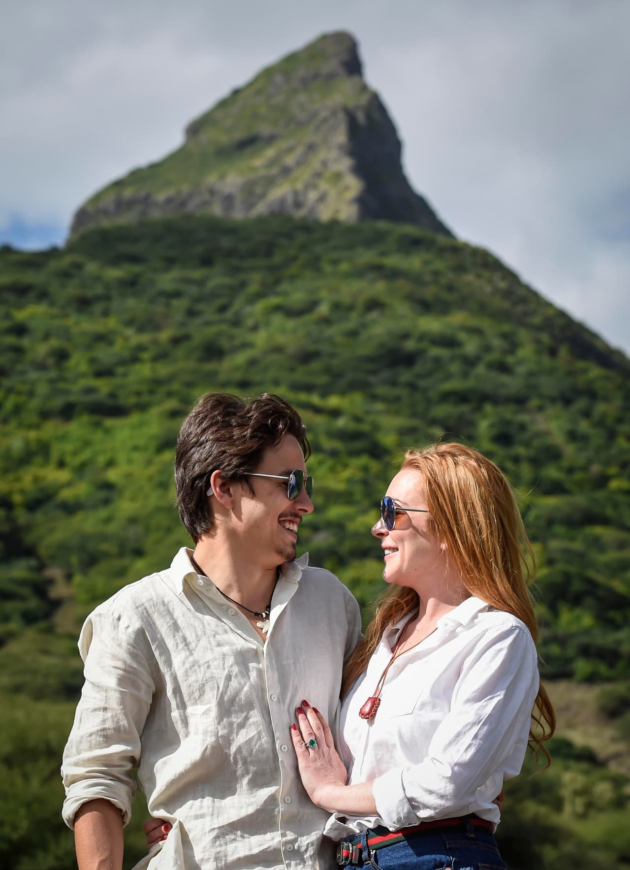 Y parecía como si ya estuvieran en su luna de miel.