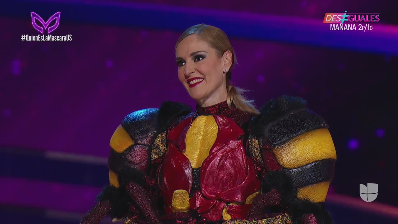 Avispa resultó ser la actriz y cantante Chantal Andere. Carlos Rivera fue el investigador que adivinó su identidad.