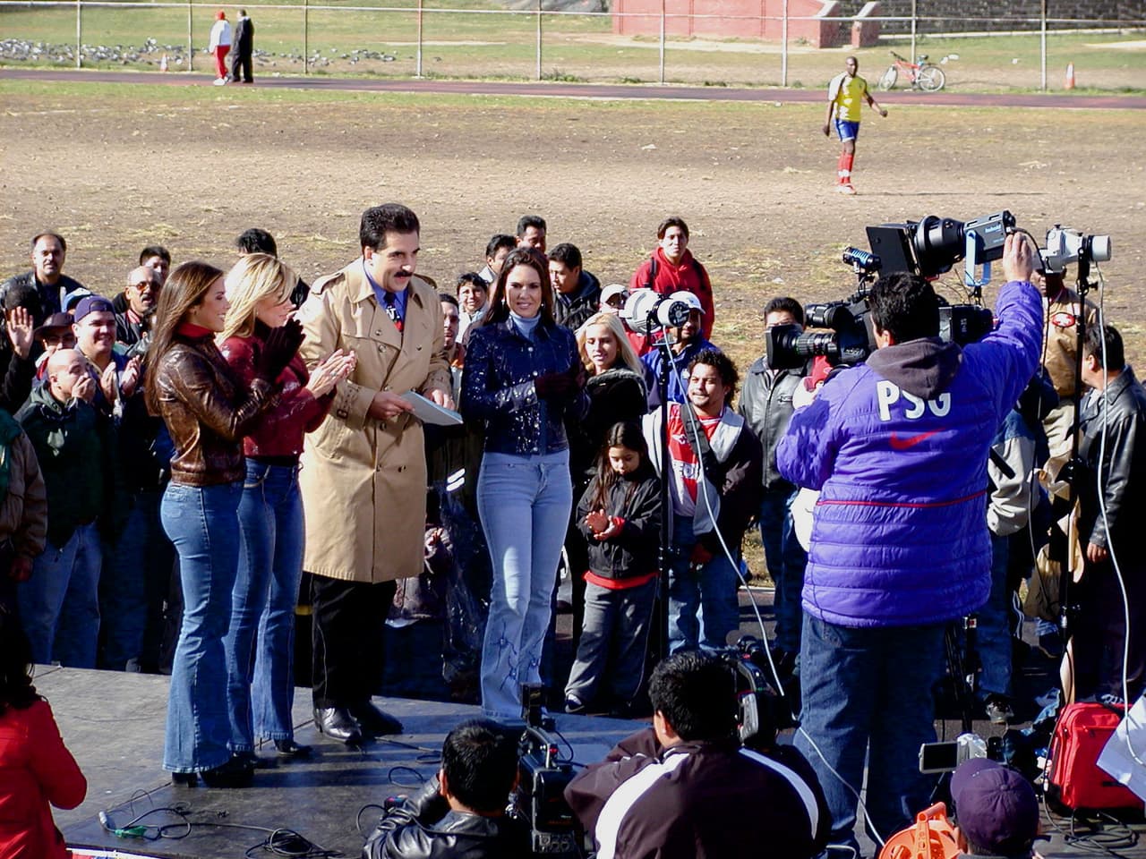 En RD no importa el clima, siempre han estado en los lugares de interés.