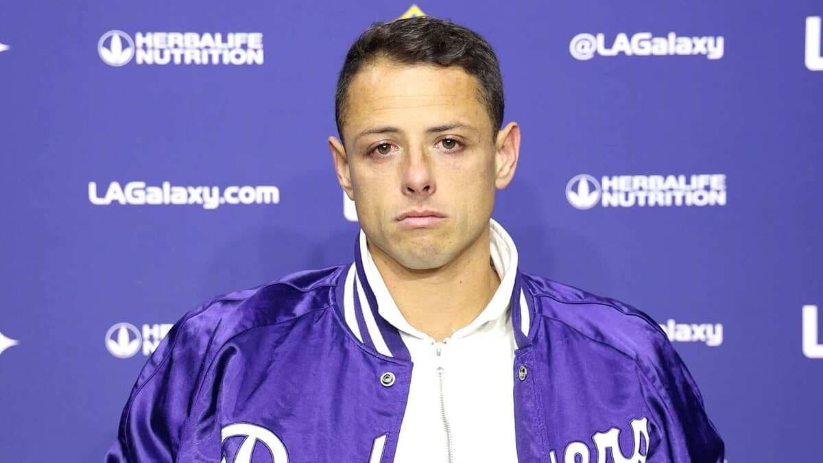 Casi llorando, Chicharito lamentó la eliminación del LA Galaxy