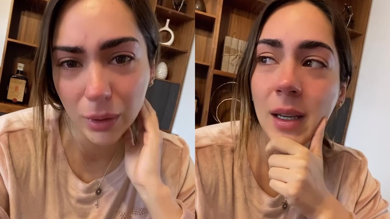 Nicole Durazo preocupada por su familia.