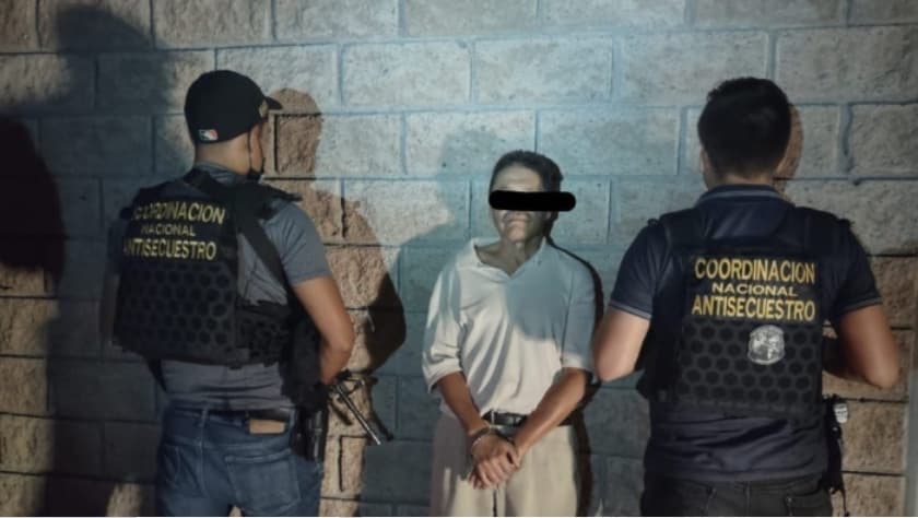 Imagen proporcionada por la Secretaría de Seguridad y Protección Ciudadana (SSPC) de México señalado de robar a un menor de 10 años en Río Frío de Juárez, municipio de Ixtapaluca, en el céntrico Estado de México el 5 de mayo de 2022.