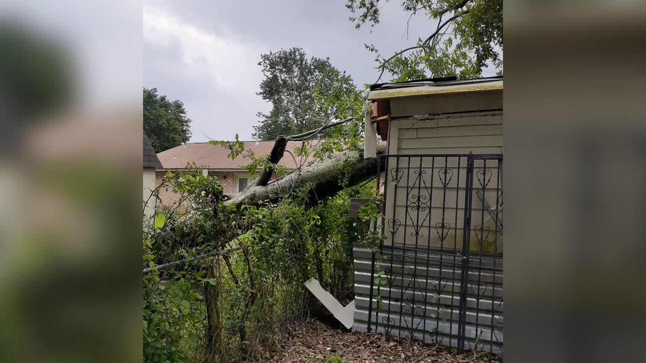 Residentes de Katy, Jersey Village y Cypress reportaron la presencia de 
<a href="https://www.univision.com/local/houston-kxln/asi-fue-como-el-granizo-se-hizo-presente-la-manana-de-este-domingo-en-el-area-de-houston-fotos">granizo</a>.