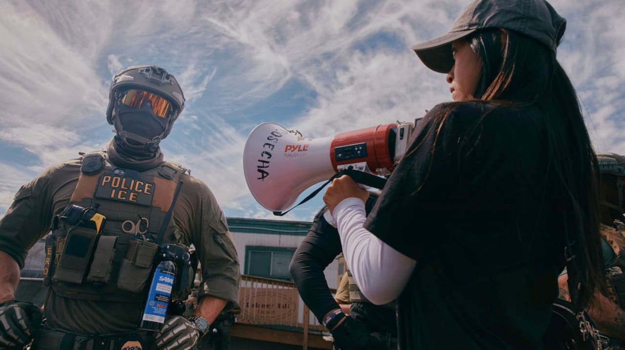 Se registran enfrentamientos y protestas en el exterior de centro de ICE en Nueva Jersey