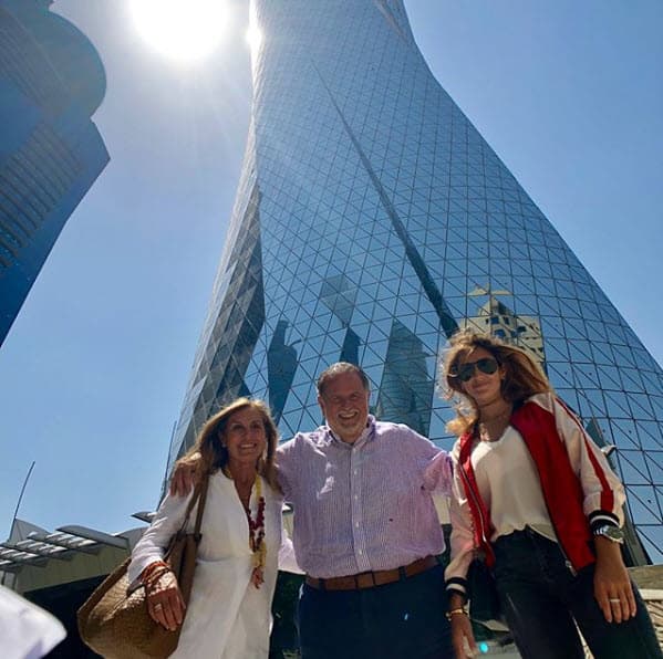 A finales de julio, la familia de Raúl de Molina viajó a Catar para disfrutar de sus vacaciones.