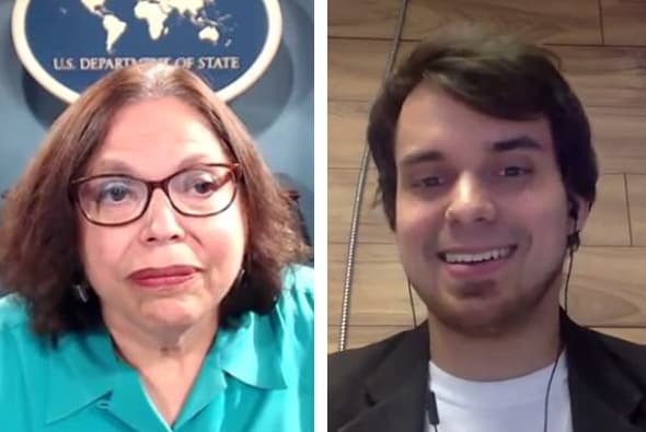 Judith Heumann y Diego Mariscal coincidieron en que la comunidad debe crear más conciencia sobre las necesidades de los discapacitados.