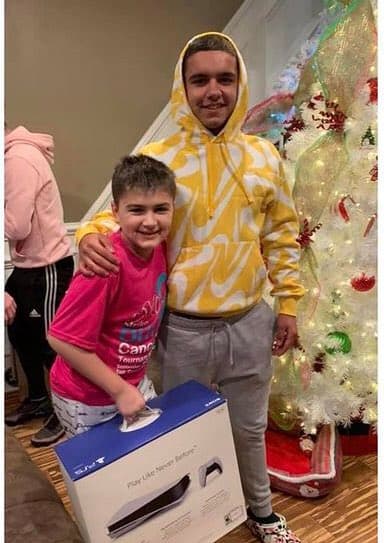 La alegría de los chicos era evidente.