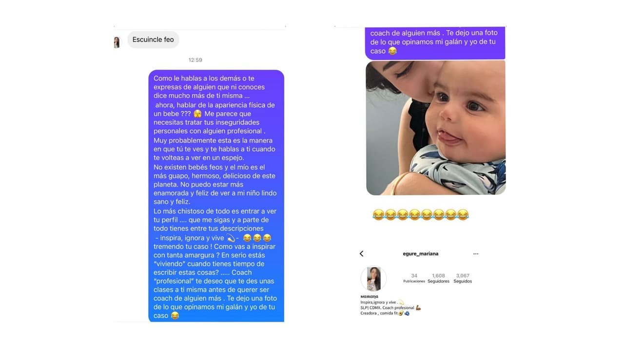 Así respondió Ximena Navarrete a quien le dijo "escuincle feo" a su hijo.