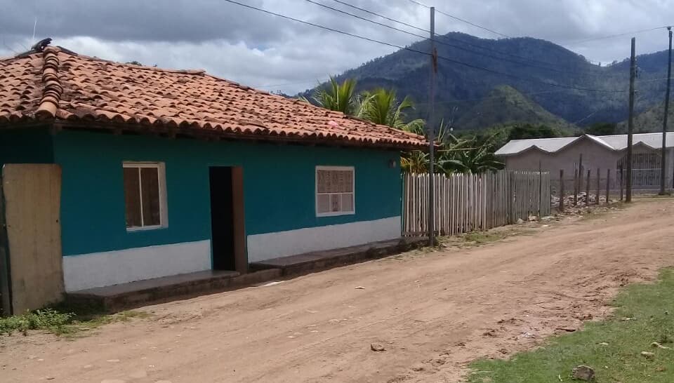 The family home in Guayape, Olancho