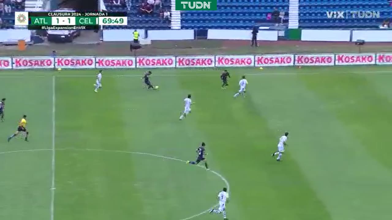 El insólito gol de media cancha de Edson Partida con Atlante