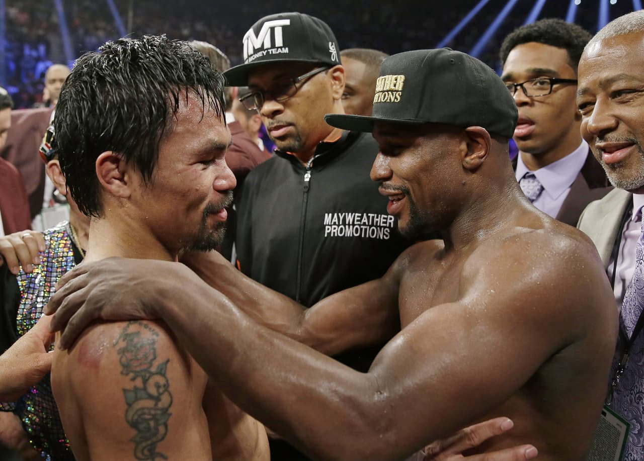Manny Pacquiao asegura que hay negociaciones con Floyd Mayweather Jr.