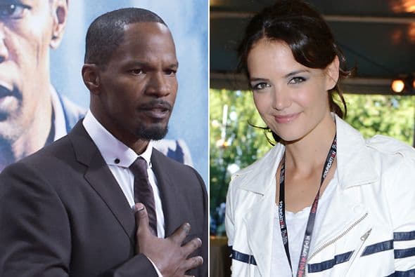 Katie Holmes mantiene un romance secreto con Jamie Foxx
