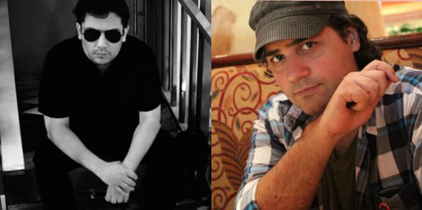 Los editores Pedro Medina León y Hernán Vera Álvarez.