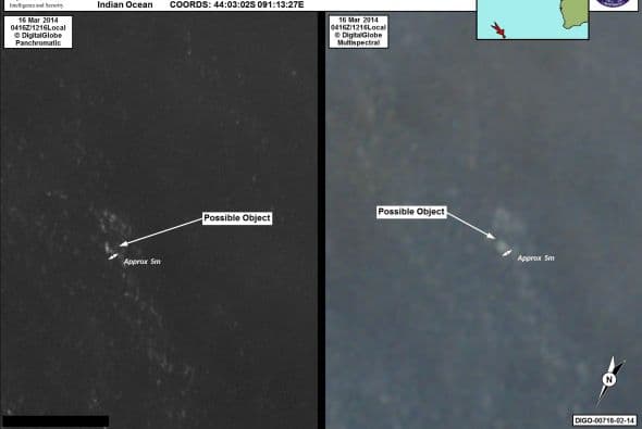 Podría haber otros objetos en aguas cercanas en una zona a cuatro horas de vuelo desde la costa suroccidental de Australia, dijo John Young, administrador de la división de reacción de emergencias de la Autoridad Australiana de Seguridad Marítima.