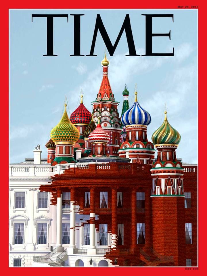 Rusia conquista la Casa Blanca en la última portada de la revista Time 