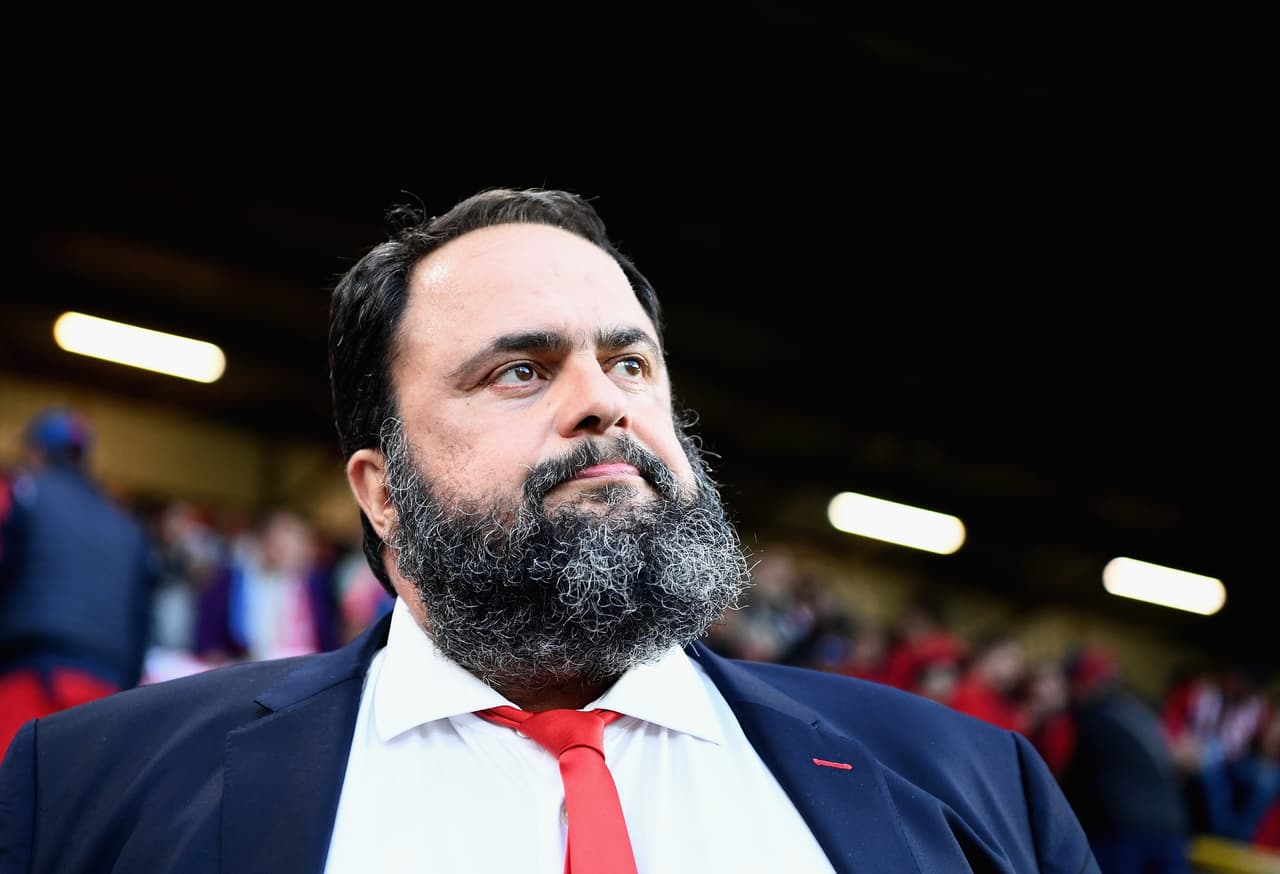 Vangelis Marinakis, presidente del Olympiakos, también está infectado.