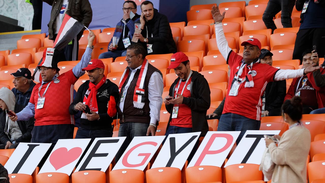Se esperaba que el regreso de Egipto al Mundial tras 28 años fuera motivación para que llegaran más fanáticos africanos.