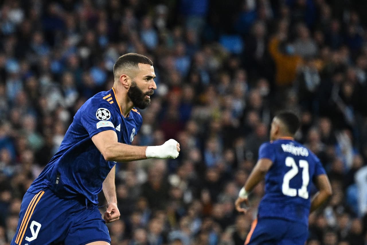 Pero, nuevamente vendría el gato Karim Benzema para rescatar al Real Madrid.