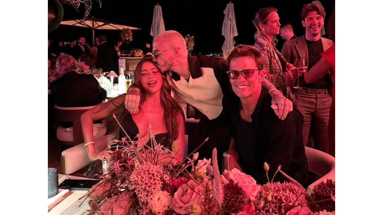 Sofía Vergara, J Balvin y Tom Brady en lujosa yate en Ibiza.