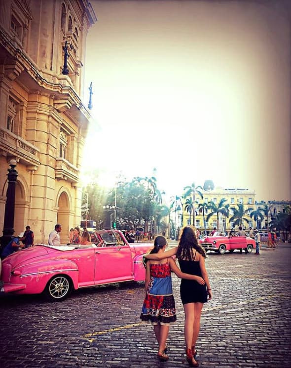 "Y es que en cada rincón del planeta encontramos “magia”... Aquí, en este pedazo tierra, la hay en todos lados...", escribió Andrea Legarreta tras plasmar esta bella imagen.