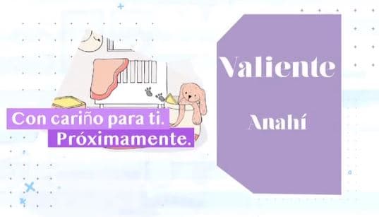 Este primer libro de Anahí llevará por título 'Valiente', donde la actriz plasmará el proceso que vivió luego de convertirse en madre de Manuel, en enero de 2017.