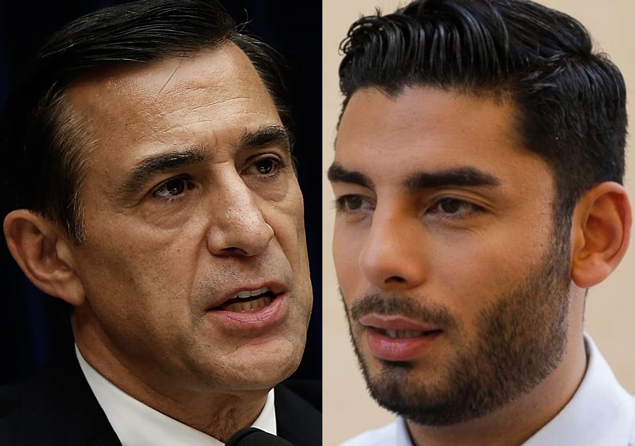 Cabeza a cabeza en la elección por el distrito 50 de California al Congreso entre Darrell Issa y Camp-Najjar