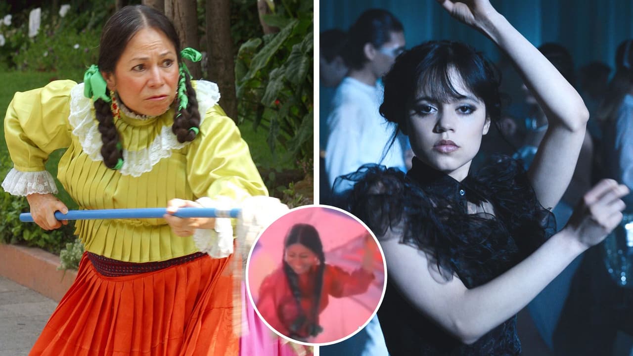 Merlina le copió sus pasos de baile a La India María, según una teoría de TikTok: video