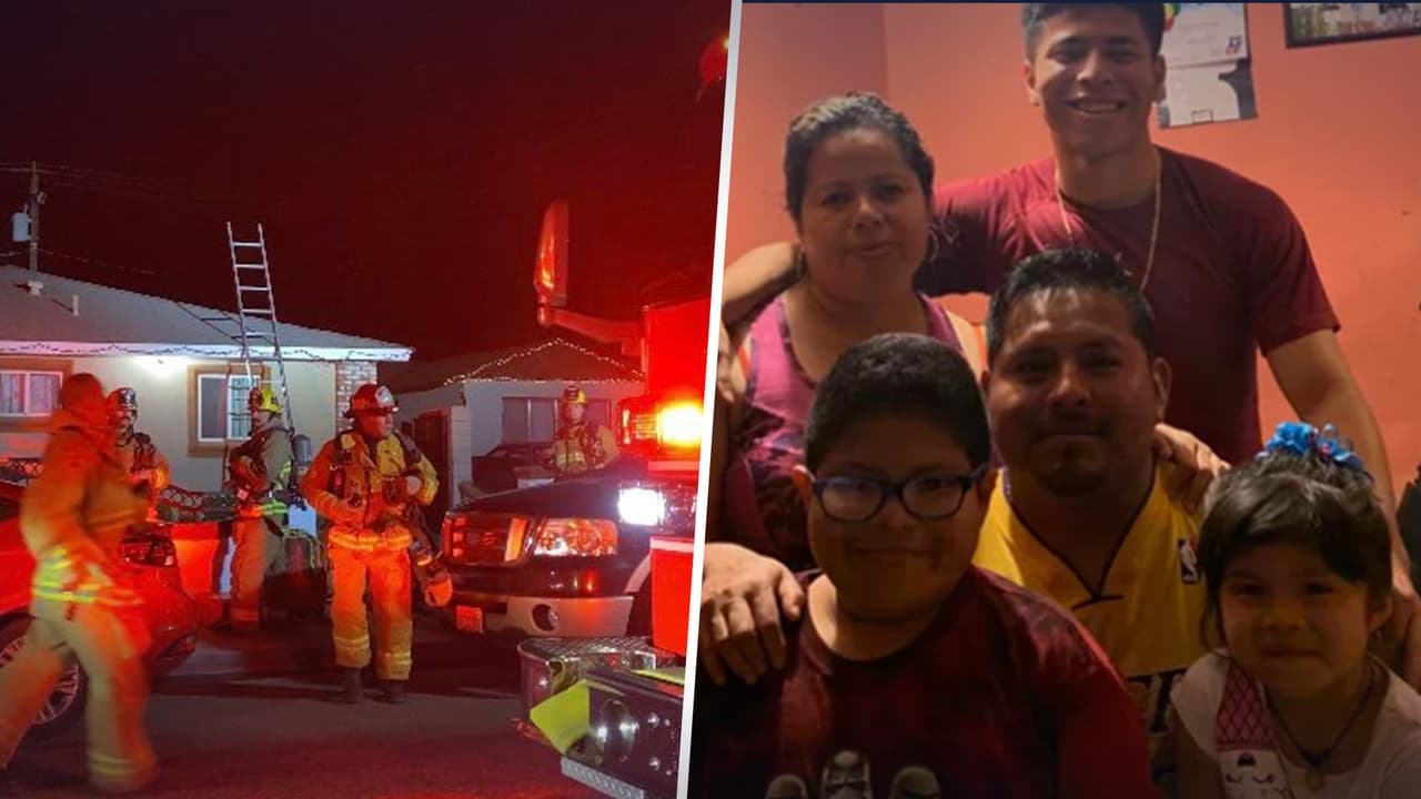 ¡Triste Navidad para familia hispana en Oxnard! Incendio provoca muerte del papá; la mamá y sus dos hijos en estado crítico    