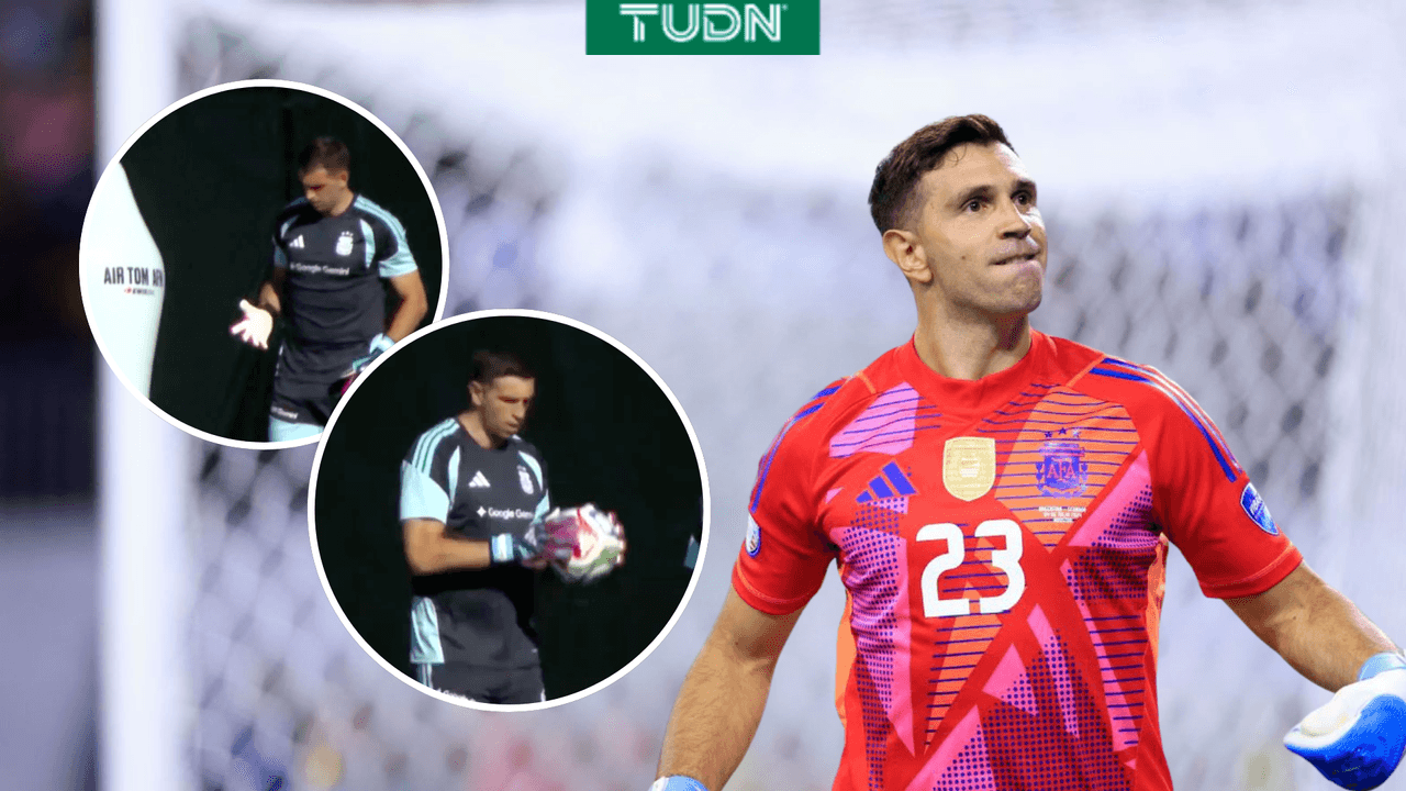 Dibu Martínez apunta al debut: le retiran el yeso y podría ser titular ante Argelia