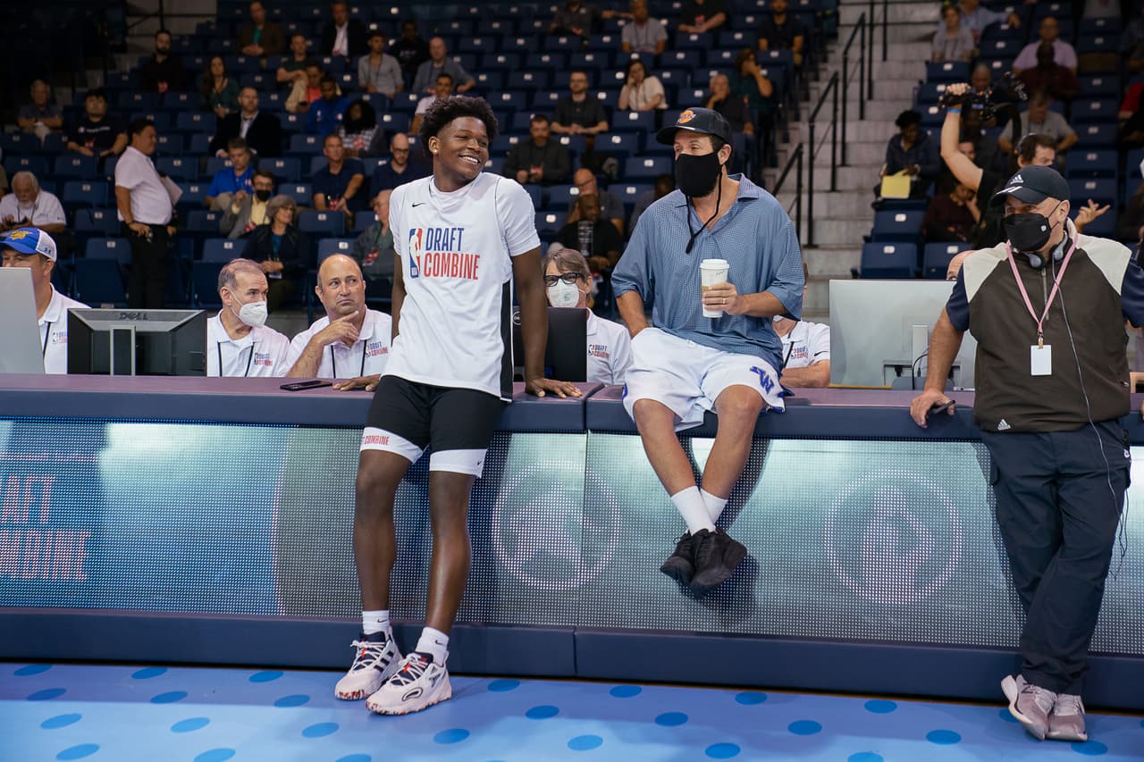 Detrás de cámras de la película 'Hustle' ('Garra' en hispanoamérica)