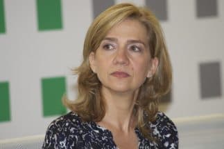 Cristina de Borbón, hermana del rey Felipe VI.