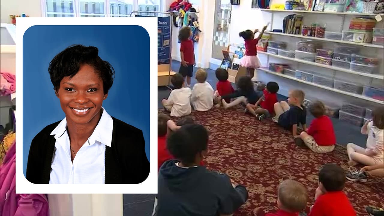 Shanekia Hall de un jardín de niños en Texas gana el premio como la mejor maestra en el país
