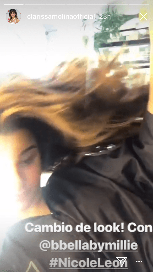 Desde este jueves por la mañana, la presentadora compartió que se haría un cambio de imagen.