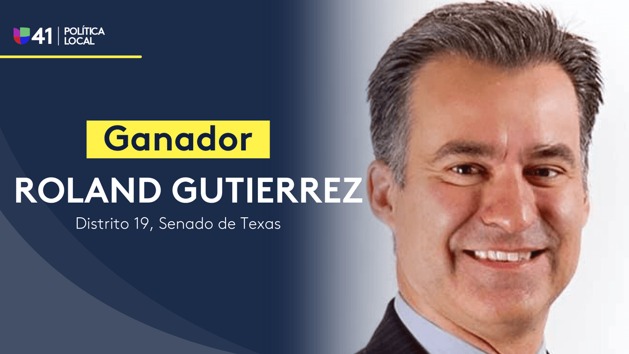 Roland Gutierrez se proyecta como el ganador para el Distrito 19 por el Senado de Texas
