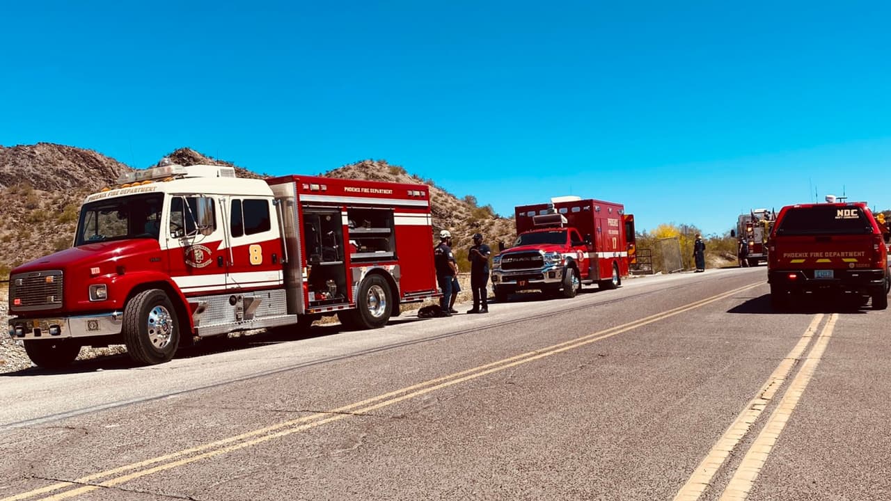 Al final fue rescatado con éxito y llevado a un hospital para su evaluación.