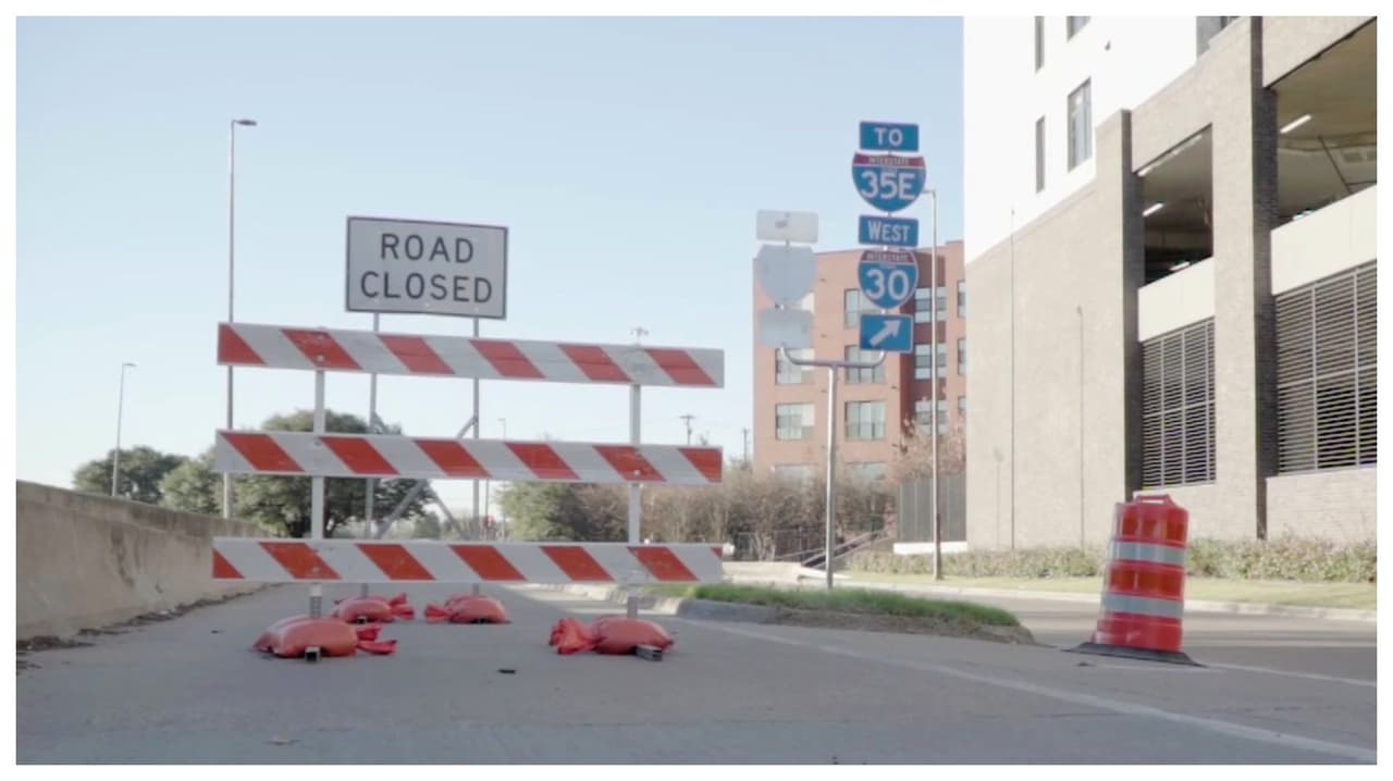 Rutas alternas ante los cierres de la I-30 en Dallas