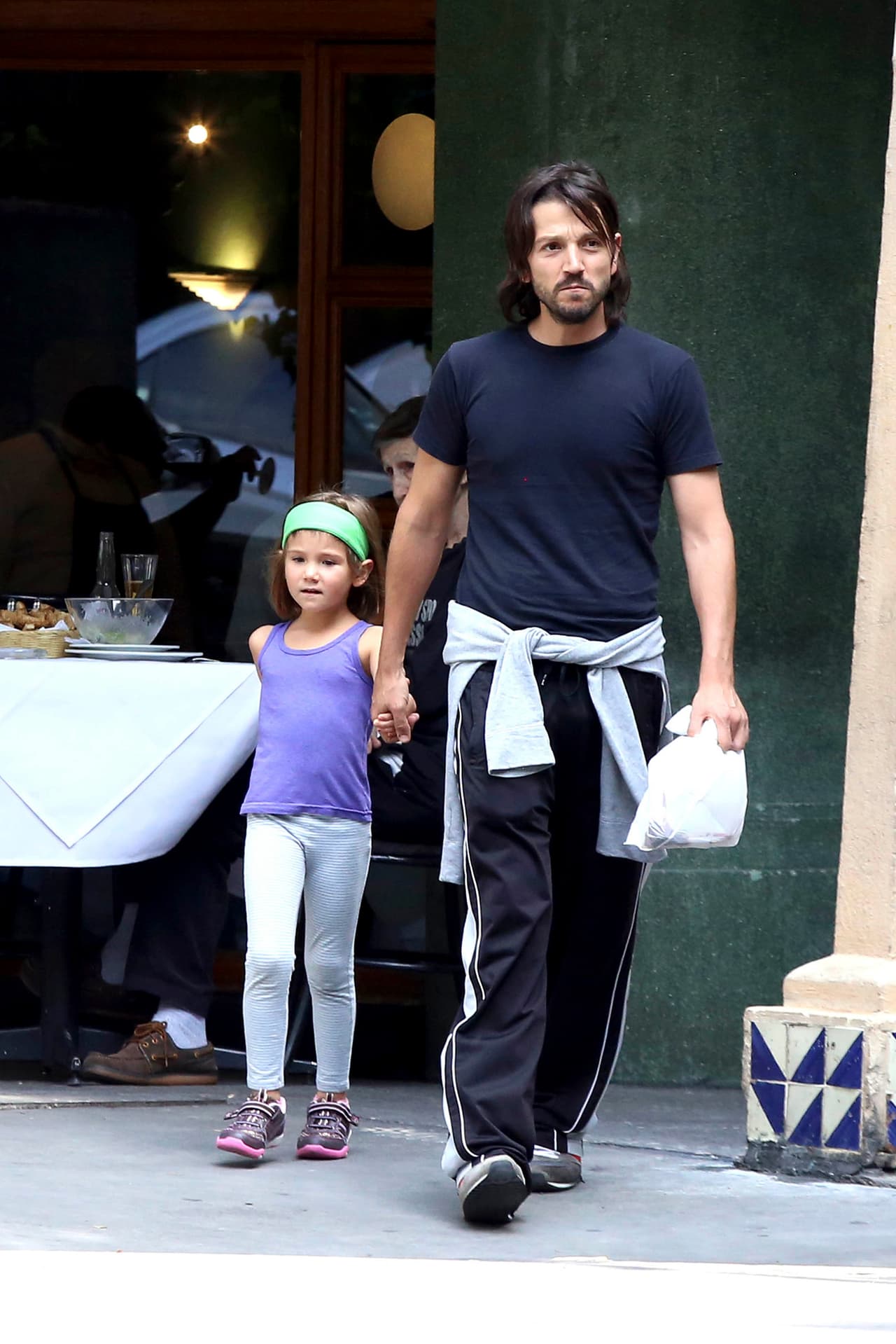 Su hija Fiona, fruto de su relación con Camila Sodi.