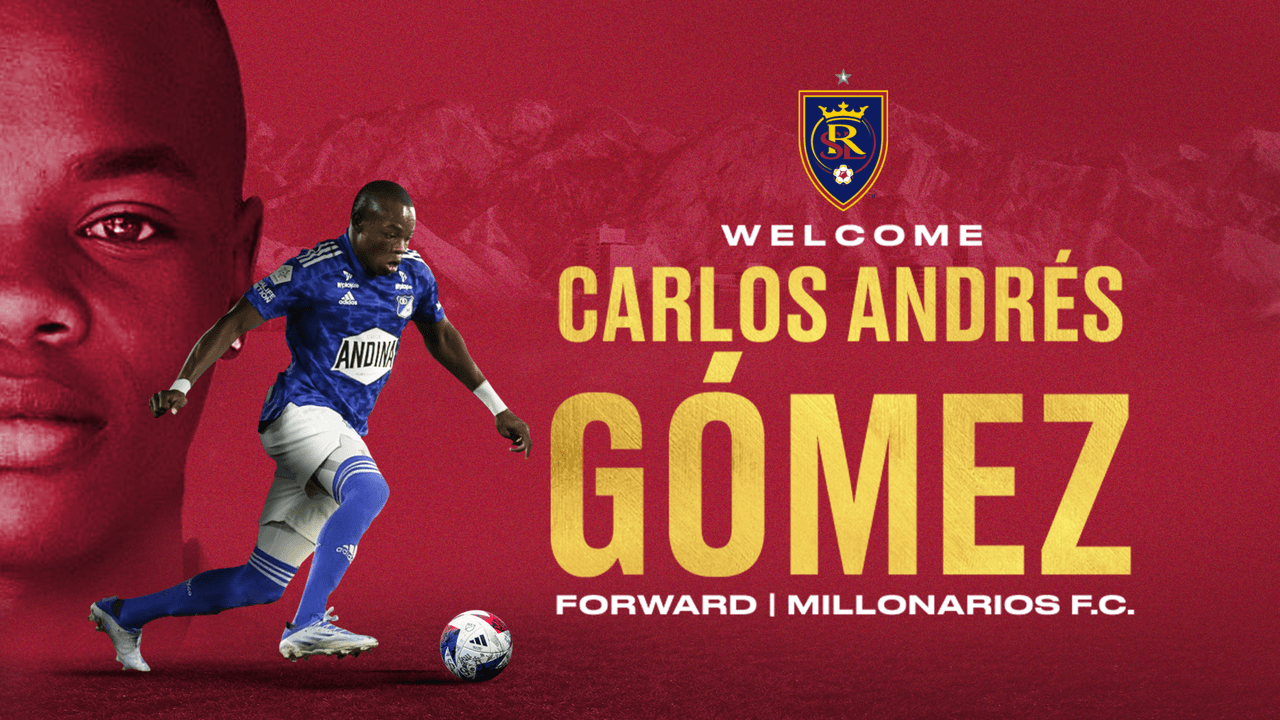 Bomba invernal: RSL contrató al colombiano Carlos Andrés Gómez