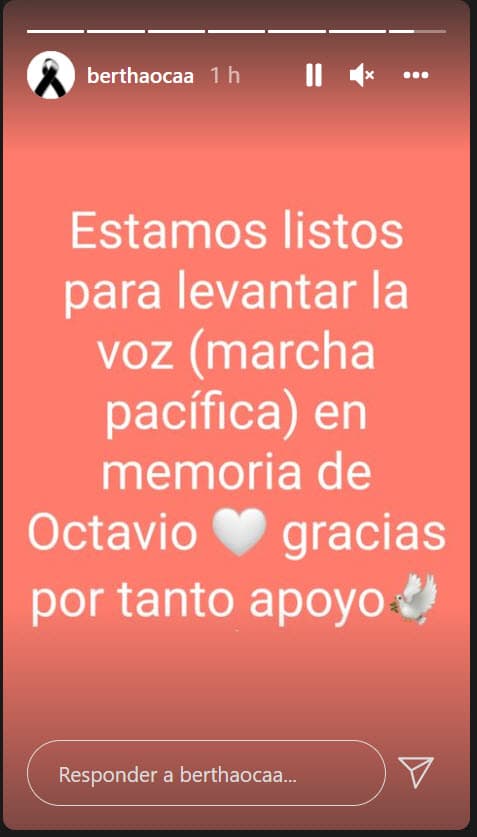 Para este domingo estaba prevista una marcha en México, convocada por la familia, para exigir que la muerte del actor no quede impune. 
<br>