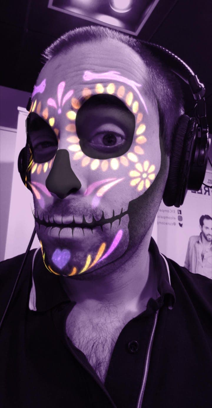 Él asegura que el 'Día de Muertos' es una de sus tradiciones favoritas.