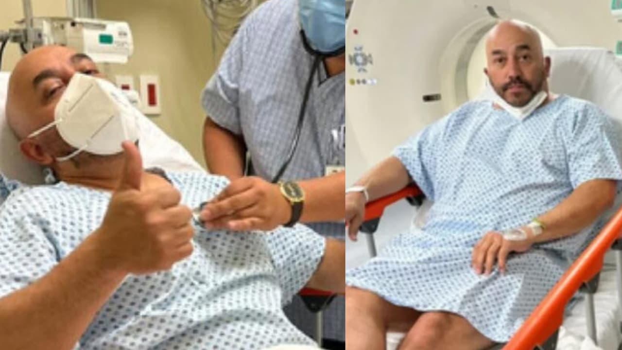 Lupillo Rivera sale del hospital en silla de ruedas tras cirugía de emergencia: esto dijo sobre su salud