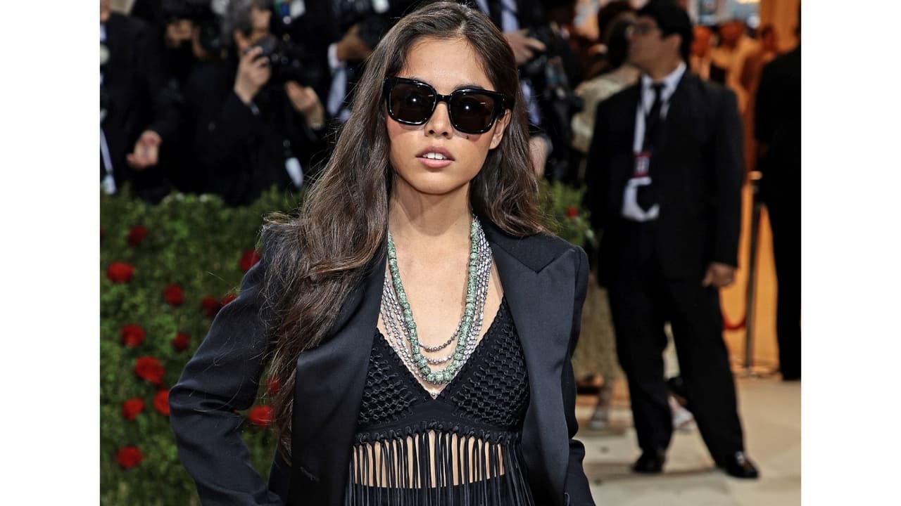 Xiye Bastida en la Met Gala 2022